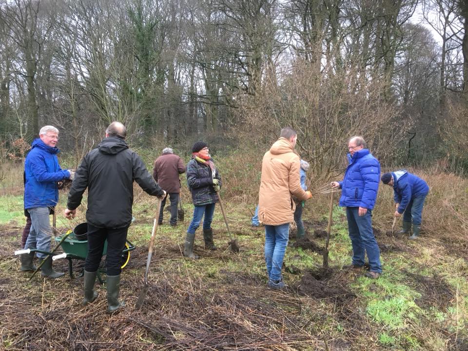 Het Nolse voedselbos is aangeplant!