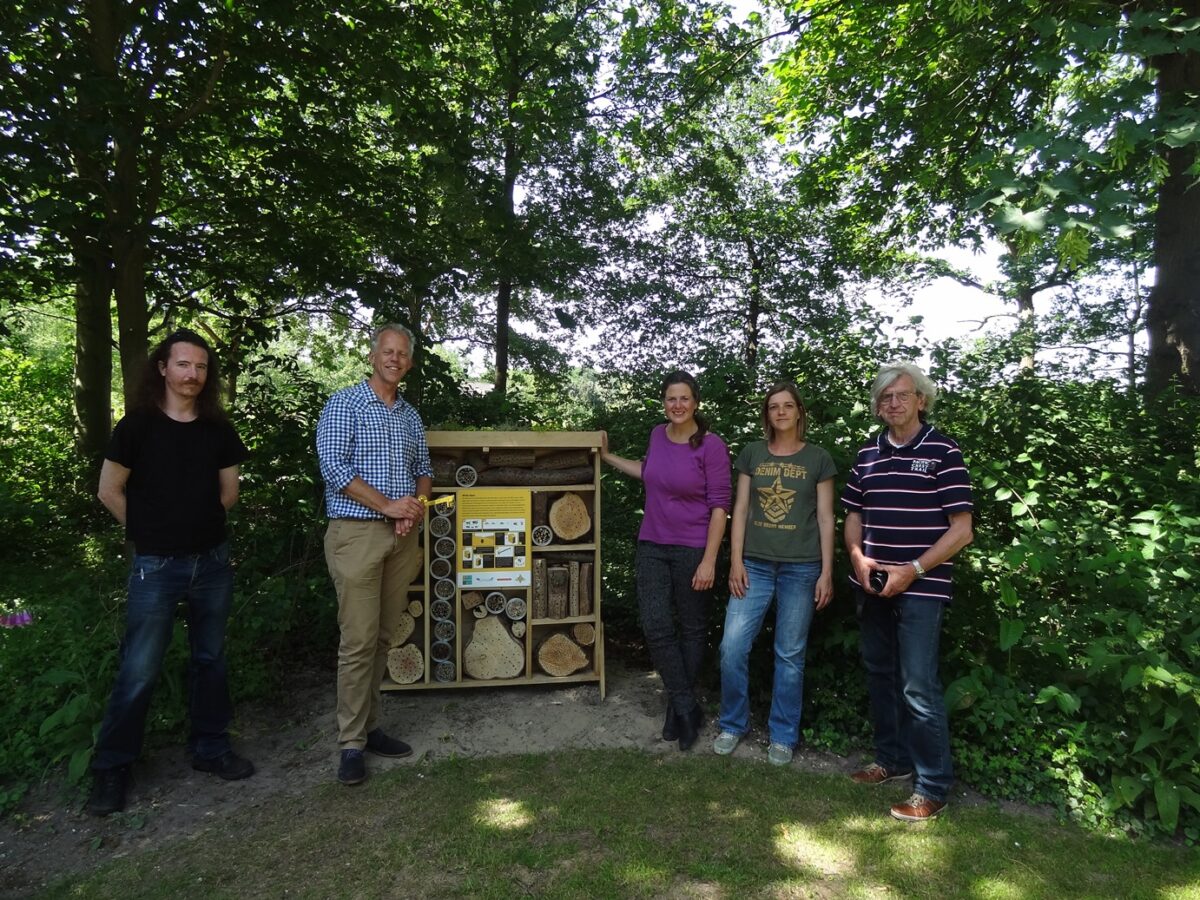 Opening drie nieuwe bijenhotels in Breda