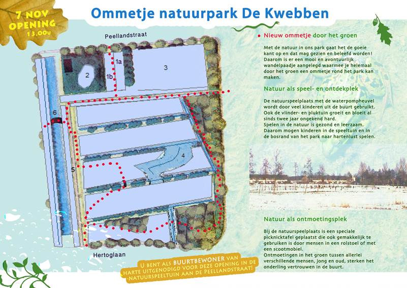 Opening nieuw ommetje natuurpark de Kwebben