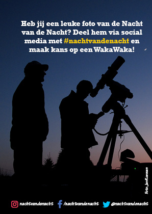 Maak een leuke Nacht van de Nacht-foto en maak kans op een WakaWaka!