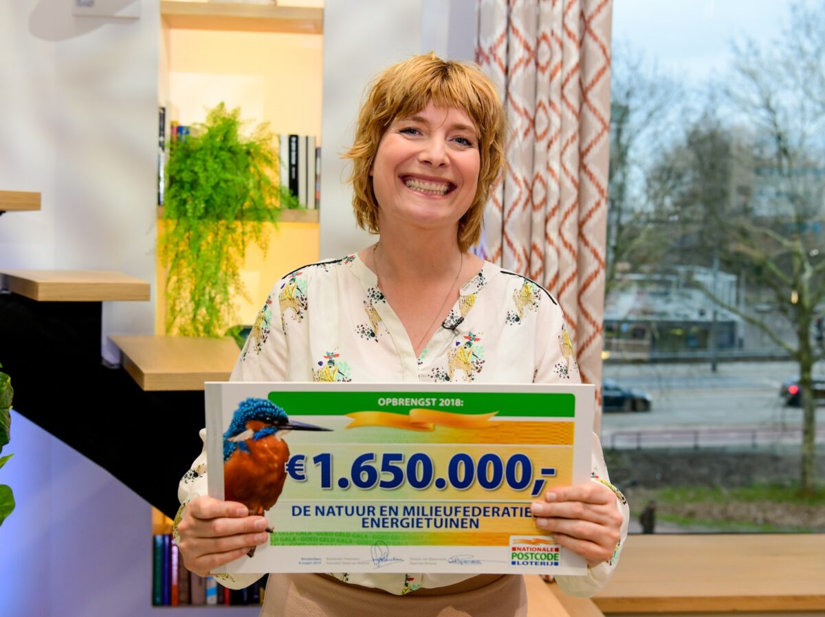 1,65 miljoen van de Postcode Loterij voor Energietuinen