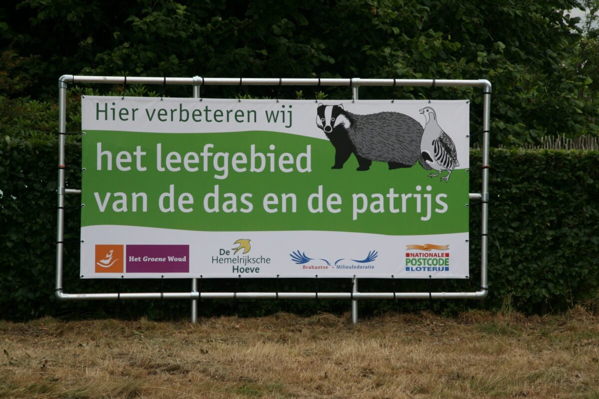 Nieuwe verbindingszone voor das in Den Bosch