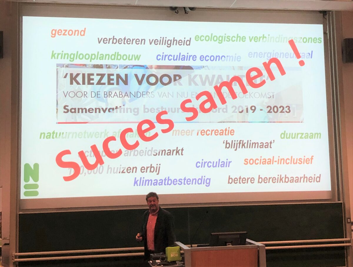 Warandelezing 2019: samen voor het herstel van de biodiversiteit