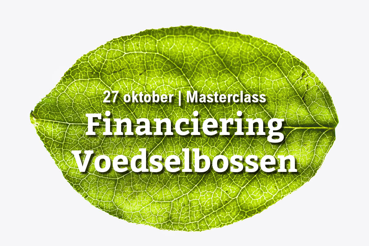 27 oktober 2020 | Online: Masterclass financiering voedselbossen
