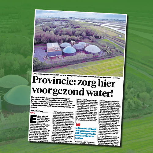 Opinie: Minder mest, gezonder water