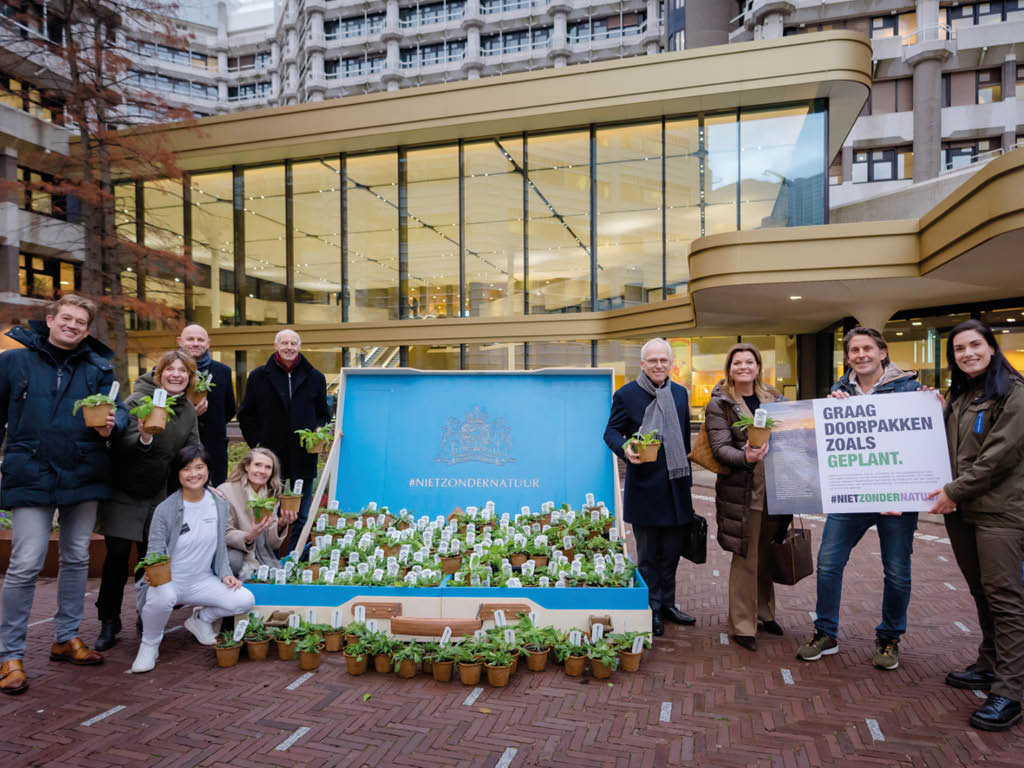 #nietzondernatuur: Groene actie in Den Haag door 90 organisaties