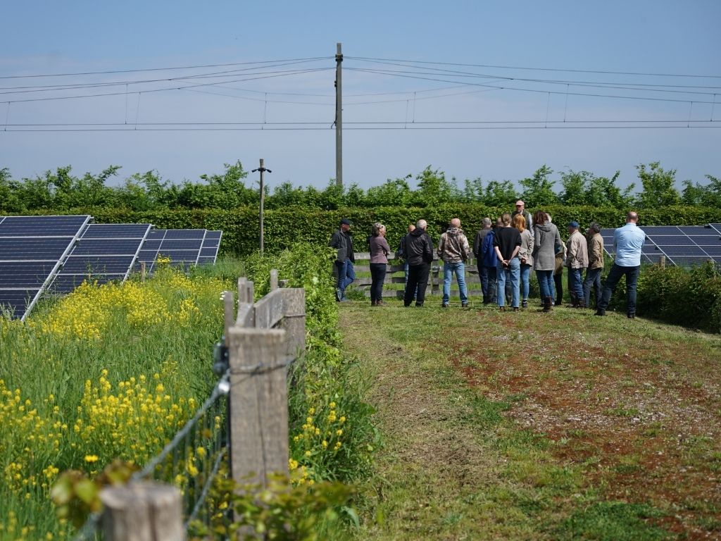 Als natuur en energie samenkomen: excursie naar Energietuin ’t Veen